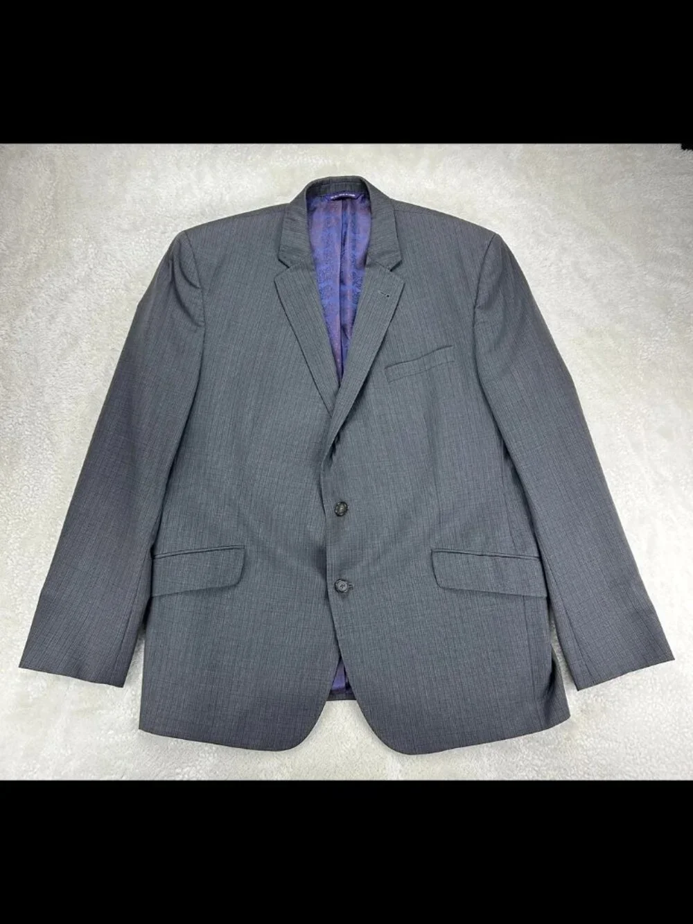 Ted Baker Endurance Blazer Mens 46R Gray Wool‎ Jarrett CT Jacket Sport Coat
